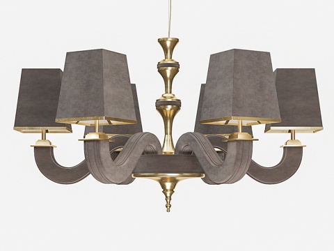  Masiero Darshan 6 吊灯3d模型 