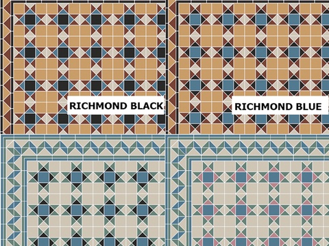  Topcer 维多利亚风格瓷砖套装 193d模型 