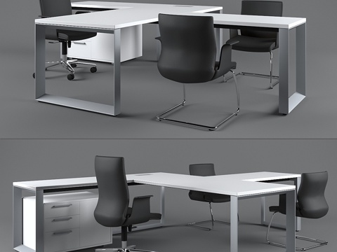  Codutti Avito行政办公桌3d模型 