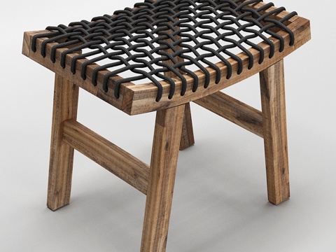  宜家STACKHOLMEN凳3d模型 