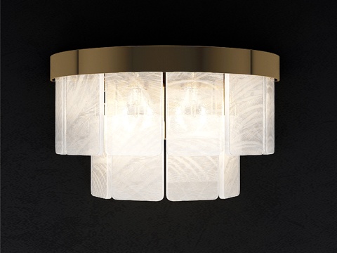  贝拉菲古拉萨维尔系列壁灯WL1253d模型 