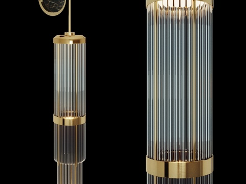  Pharo II壁灯3d模型 