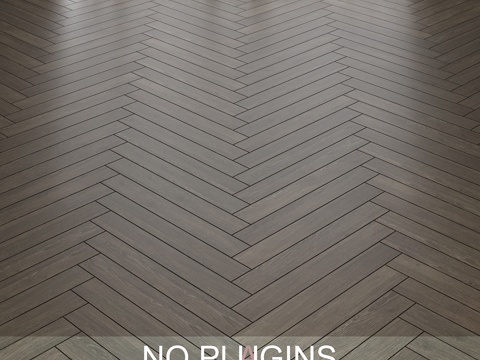  橡木拼花地板瓷砖 vol.006 2种类型3d模型 