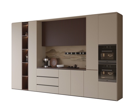  现代餐边柜 边柜3d模型 