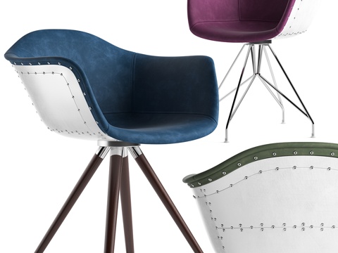  Cult Living Moda飞行员椅3d模型 