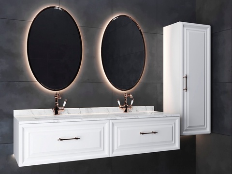  经典卫浴套装3d模型 