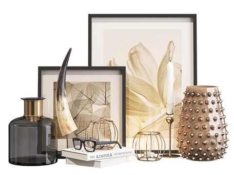  M01装饰套装3d模型 