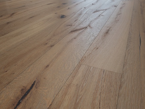  橘色橡木地板3d模型 