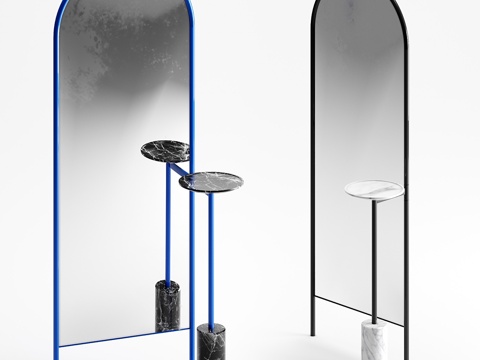  SP01 Michelle落地镜3d模型 