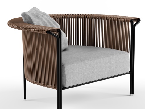  Lema阿尔顿扶手椅3d模型 