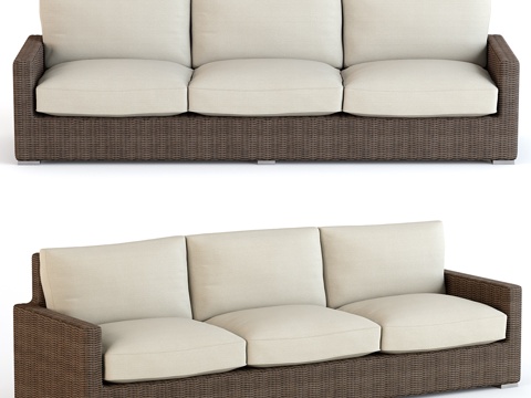  Coronado大型沙发3d模型 