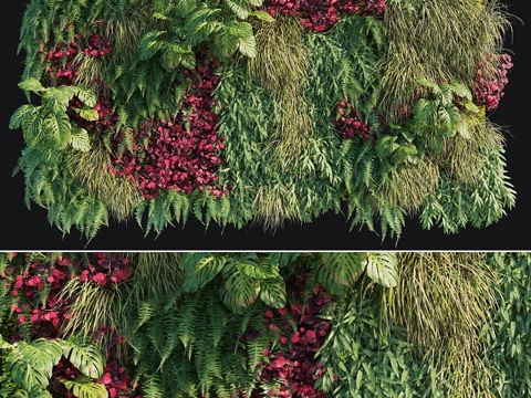  垂直花园 073d模型 