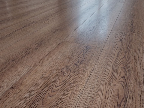  奥尔良橡木地板3d模型 