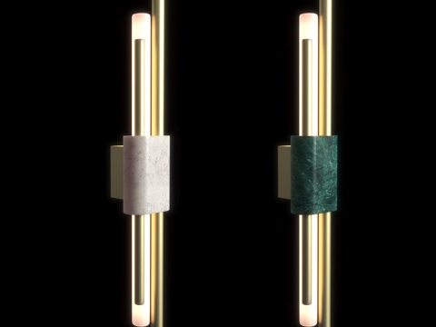  Tanto大型壁灯3d模型 