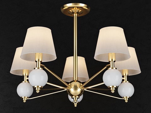  Eurosvet Luna 70061 吊灯 53d模型 