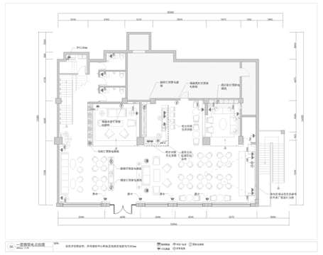 咖啡店 奶茶店 最新全套施工图 效果图合集cad施工图