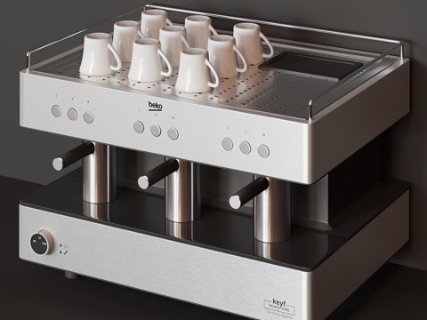  咖啡机 Beko BKK 2700 Arcelik K 373d模型 