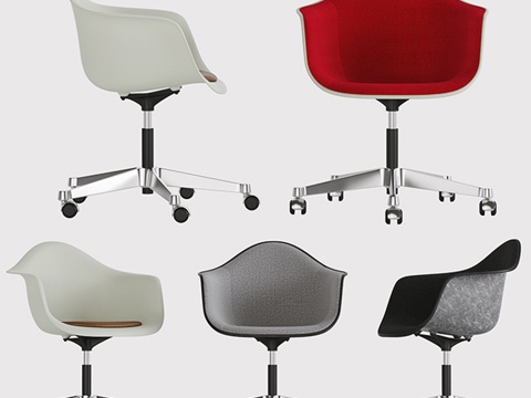  赫曼米勒_埃姆斯办公椅3d模型 