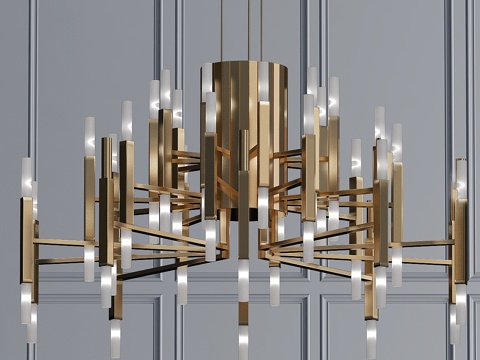  阿尔玛灯具3d模型 