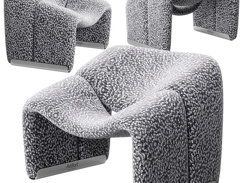  Groovy休闲椅F5983d模型 