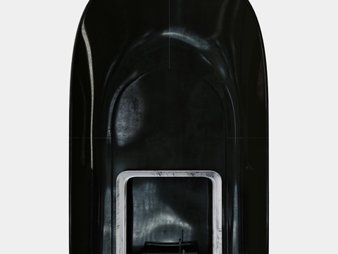  修道院壁炉3d模型 