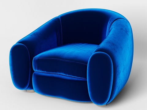  Edition现代极地扶手椅3d模型 