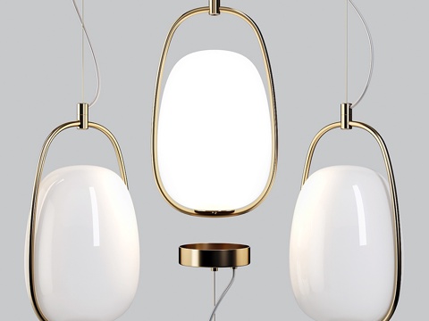  昆达里尼·兰纳吊灯3d模型 