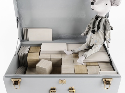  儿童玩具3d模型 