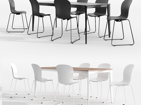  博康普莱特阿德莱德餐椅3d模型 