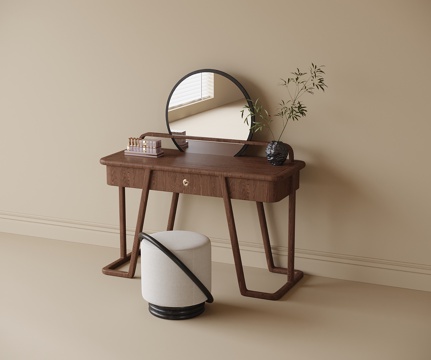 现代梳妆台su模型