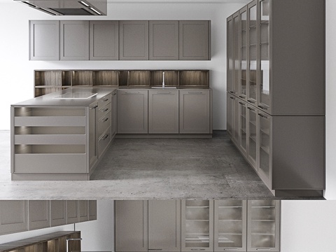  LEICHT VERVE-FS TOPOS厨房系列3d模型 