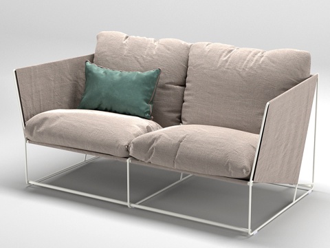  宜家Havsten户外沙发3d模型 