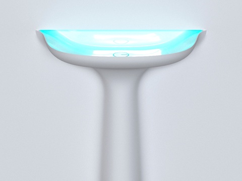  露天休闲躺椅3d模型 