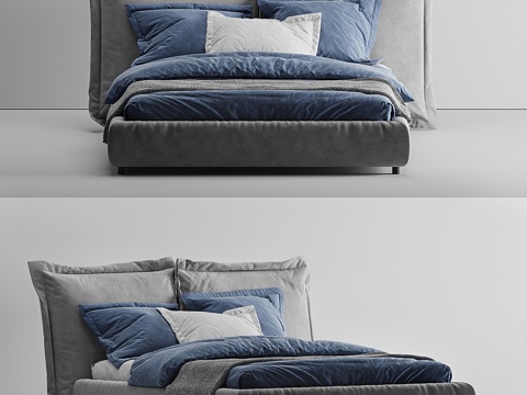  MY home collection Face床3d模型 