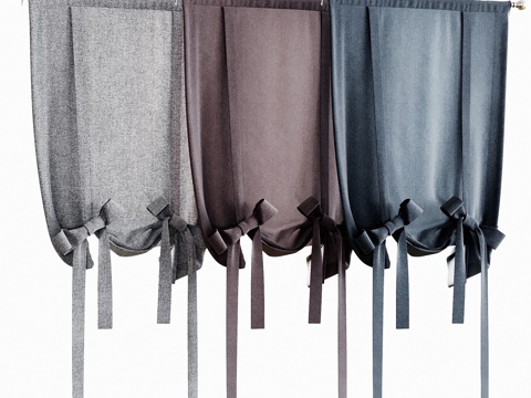  罗马卷帘_23d模型 