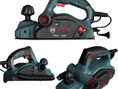  博世刨床3d模型 