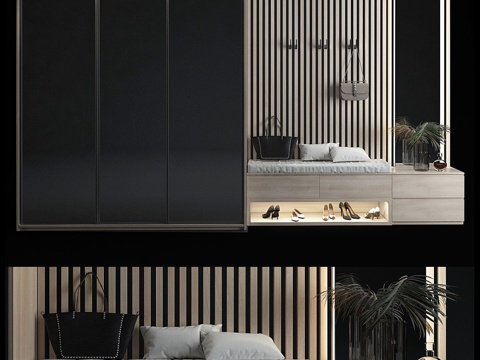  走廊构图_773d模型 