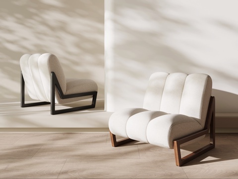 现代休闲椅su模型