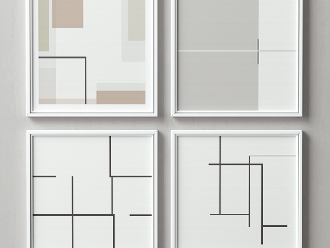  相框套装-913d模型 