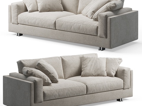  Interface Mama 双人沙发3d模型 