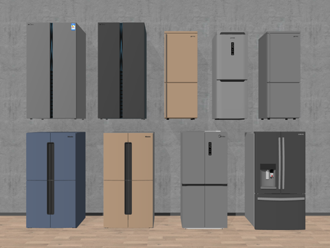 家具 电脑 灯 电器 微波炉 电视 家用电器 日用电器 冰箱su模型