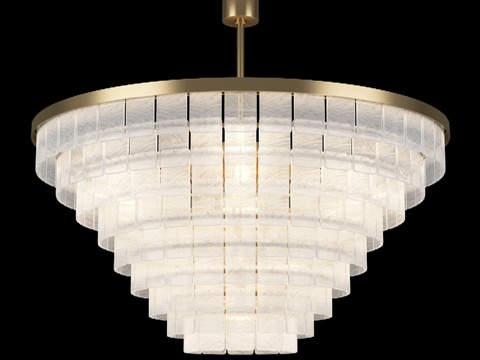  贝拉菲古拉萨维尔街吊灯CL125-1053d模型 