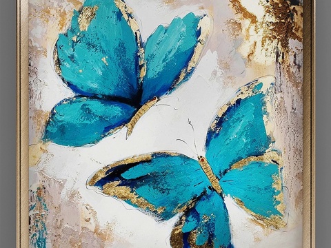  画作套装673d模型 