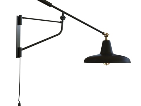  荷兰骨赫克托台灯3d模型 