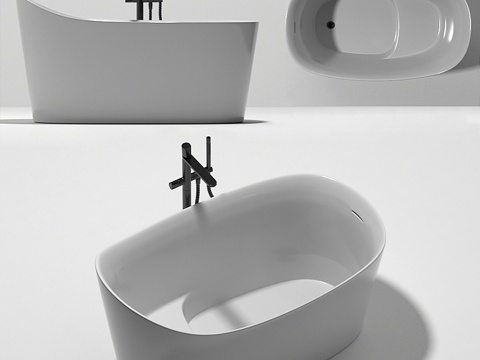  安东尼奥·卢皮浴缸3d模型 