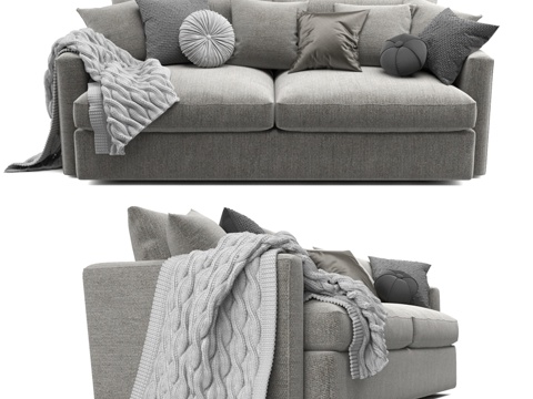  Lounge II 93 沙发3d模型 