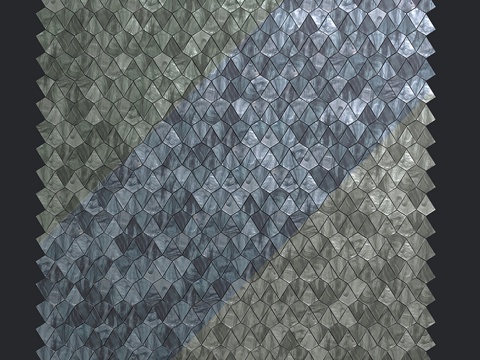  波尔萨纳水景瓷砖3d模型 