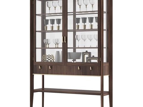  New Classic展示柜3d模型 