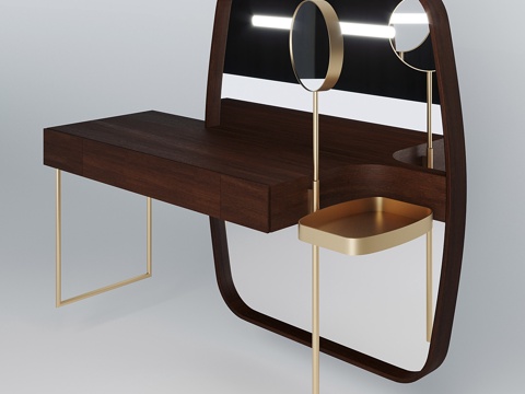  Fimes梳妆台3d模型 