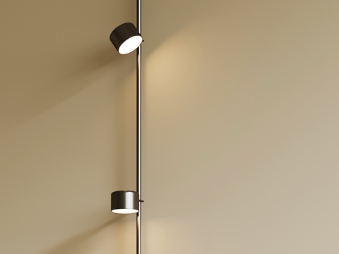 现代意式壁灯su模型